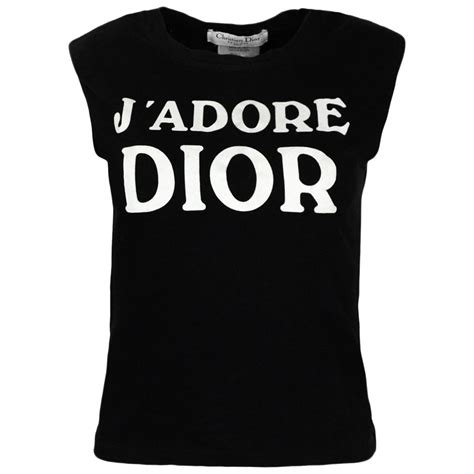 j adore dior sleeveless shirt|j adore dior shirt vintage.